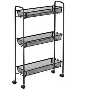 One-tier Heavy Duty Hand <b>Trolley</b> with <b>Platform</b> and Wheels for Easy Movement - Product Image 1