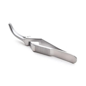 Pinza de Bulldog de Acero Inoxidable para Oclusión de Vasos Quirúrgicos, Instrumento Manual de Clase I con Certificación CE - Product Image 2