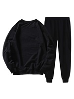 Conjunto de Sudadera con capucha y cremallera para hombre, chándal personalizado con logo