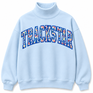 Sweat-shirt oversize vert clair uni à col montant pour femme, manches longues, style décontracté streetwear, vêtements en gros OEM ODM - Product Image 3