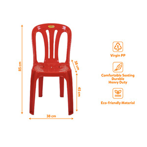 Modern Commercial <b>Stackable</b> Colorful Plastic Dining <b>Chairs</b>-Space-Saving Design for Home Office Canteen & Patio - Product Image 5