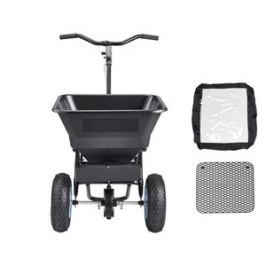 Spandiconcime Agricolo da 100 LBS4 con Capacità di 4 Tonnellate, Larghezza 0-9.8 Piedi, 13 Pneumatici All-Terrain, Scatola Ingranaggi - Product Image 1