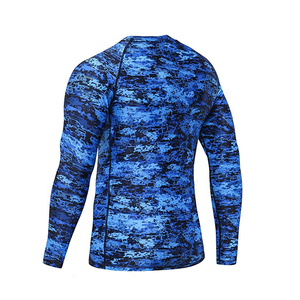 เสื้อรัดกล้ามเนื้อแขนยาวสำหรับผู้ชาย BJJ MMA ปี 2026 ป้องกันรังสียูวี 50 แห้งเร็ว ระบายอากาศได้ดี เหมาะสำหรับการฝึกซ้อมแบบ No-Gi Grappling - Product Image 2