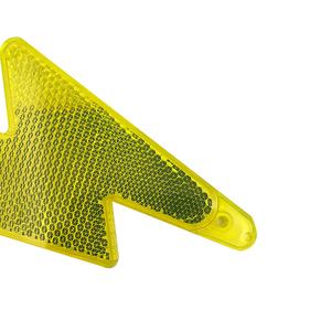 Réflecteurs de rayons de roue de vélo, pour la sécurité conduite de nuit, à coller sur le côté avant et arrière, PMMA - Product Image 4