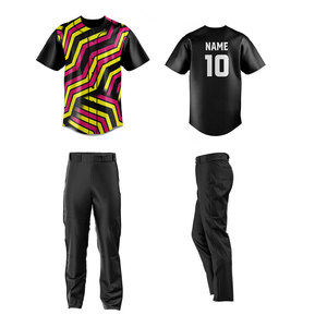 Breathable Custom <b>Baseball</b> Uniform 2025 Sublimation OEM Wholesale <b>Baseball</b> Jersey <b>Set</b> - Product Image 2