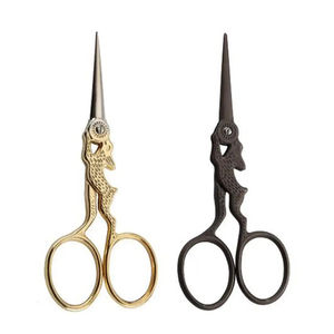 Tijeras de Bordado Vintage, Tijeras Rectas de Acero con Diseño de Conejo para Costura, Manualidades, Tejidos y Obras de Arte - Product Image 4