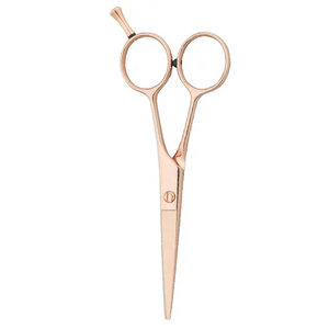 Juego de tijeras de corte de pelo de alta calidad, tijeras coloridas para salón de peluquería, tijeras profesionales de acero inoxidable con logotipo personalizado - Product Image 5