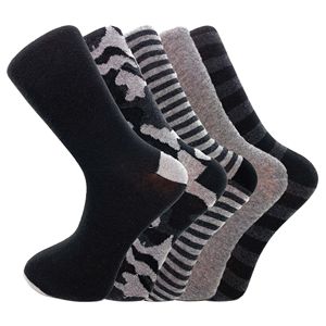 Calzini da Uomo in Cotone, 5 Paia, Eleganti e Casual, Traspiranti, Comodi e Resistenti - Product Image 4