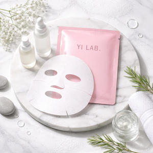 Masque facial en feuille de camélia biologique OEM éclaircissant et affinant pour tous types de peaux - Product Image 5