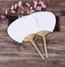 Éventail en bambou classique, artisanat sculpté et peint à la main, design décoratif, cadeaux de festival, motifs animaliers - Product Image 2