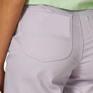 Pantalones Chinos Transpirables para Mujer, Color Liso Teñido, Patrón de Color Sólido, Ligeros, Personalizables con Impresión, de Alta Calidad, Corte Relajado - Product Image 6