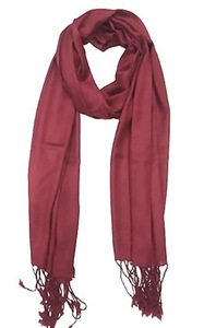 Bufanda de Invierno, Chal de Viscosa Pashmina, Diseño Personalizado, Color Sólido, Bufandas Cálidas y Suaves de Alta Calidad para Mujeres y Hombres, Chales Hijab - Product Image 4