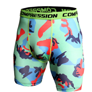 Shorts de compression pour hommes, pour la gym et l'entraînement, en tissu extensible, respirant, anti-humidité, vêtements de performance athlétique, shorts pour hommes à prix raisonnable - Product Image 6