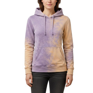 Sudaderas con efecto lavado ácido para mujer, gran venta, logotipo personalizado, venta directa de fábrica, sudaderas transpirables con efecto lavado ácido para mujer, para venta en línea - Product Image 5