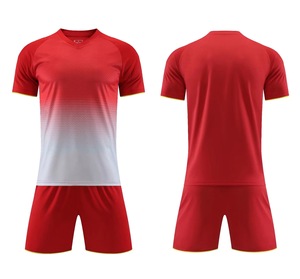 Wholesale Plain <b>Soccer</b> Men Training Jersey Quick Dry Polyester 100% Custom Football Uniform Training Suits - Product Image 6