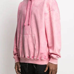 Sweat à capuche personnalisé délavé à l'acide, effet vieilli, 420 g/m², style vintage pour hommes - Product Image 5