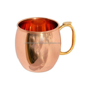 แก้วทองแดงคุณภาพสูงพร้อมชุด2ชิ้น,สำหรับเบียร์และกาแฟดื่มน้ำแก้วและแก้วดีไซน์สวยที่สุดสำหรับใช้ในร้านอาหาร - Product Image 2