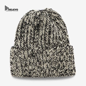 หมวกบีนนี่ปักลาย 3 มิติแบบกำหนดเอง, หมวกถักลายแจ็คการ์ดขายส่ง, หมวกกันหนาวสั่งทำจำนวนมาก, หมวก OEM ระดับมืออาชีพ - Product Image 5