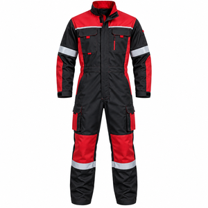 Combinaison de travail robuste anti-rétrécissement, durable, imperméable, écologique, unisexe, en nylon et polyester, couleur personnalisable sur le devant - Product Image 2
