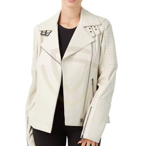 Chaqueta de Invierno para Mujer en Oferta, Transpirable, de Cuero Puro de Alta Calidad con Estilo Moderno, Chaquetas de Cuero para Mujer - Product Image 1