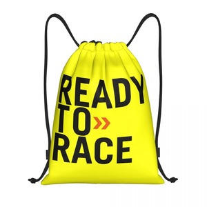 Sac à dos à cordon de serrage en nylon résistant à l'eau pour la gym, les courses, le sport et le yoga - Product Image 3