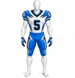 Tenue d'équipe de football américain personnalisée, dernière collection, 100% polyester, respirante, grandes tailles - Product Image 4