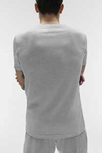 เสื้อยืดผู้ชายผ้าฝ้าย 100% พิมพ์ลายทรงหลวมแขนสั้นลำลองคอกลมแฟชั่นฤดูร้อนคุณภาพสูง - Product Image 3