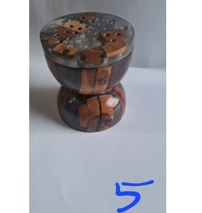 ANAM OVERSEAS Brûleur d'encens de luxe fait main en résine de bois de santal pour Oud, Musc, Parfum Aromatique, Encens Religieux - Product Image 1