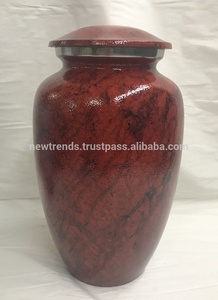 Urnas de cobre para cremación, tarros de cremación funeraria hechos a mano para guardar cenizas humanas, urna brillante de tendencia superior al precio más bajo - Product Image 5
