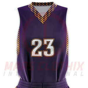 Tenues de basket-ball respirantes de haute qualité à prix abordable, dernier design, ensemble de maillots de sport pour unisexe - Product Image 6