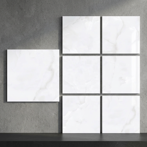 Vistaar Aramani Bianco 800x800mm Carreaux de porcelaine de marbre 32x32 Foshan Revêtement de sol émaillé Cameroun bon marché pour la construction - Product Image 5