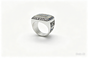 Bague de championnat personnalisée en acier inoxydable moderne pour les équipes de baseball et de softball / Bague de récompense sportive OEM ODM - Product Image 4