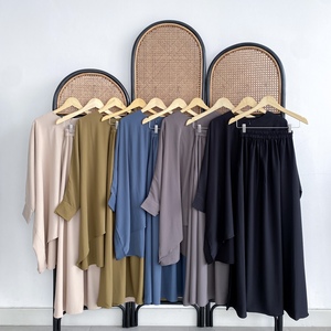 ชุดกางเกงคูลอตทรงโอเวอร์ไซส์แบบแขนปีกค้างคาวสำหรับผู้หญิง - Product Image 5