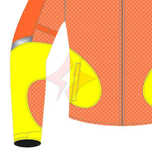 Veste de livraison pour motard, imperméable, protectrice, équipement de moto pour coursier, veste de sécurité blindée coupe-vent, veste de livraison pour garçon de livraison - Product Image 5