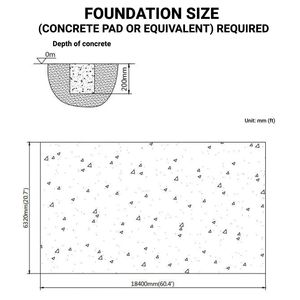 Serra a tunnel 20FT X 60FT per Grow Tent, con copertura in rete Leno Ripstop da 12 Mil, telaio freddo stabile, finestre a rotolo e soffitto a punta TMG G - Product Image 5