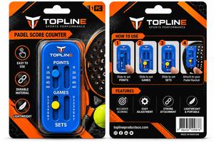 เครื่องนับคะแนนแพเดิล TOPLINE สำหรับเกมส์ต่างๆ แบบพกพา ทำจากพลาสติก ใช้สำหรับติดตามคะแนนการแข่งขันเทนนิส - Product Image 6