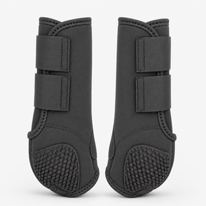 Bottes de sport pour chevaux en néoprène de qualité supérieure pour l'équitation, l'entraînement, la course, le saut d'obstacles et l'utilisation en écurie, avec un ajustement confortable et une protection contre les contusions - Product Image 2