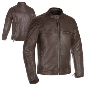 Veste de moto unisexe en cuir véritable Toutes saisons Custom Corrdura Waterproof Windproof High Quality Design for Winter Riding - Product Image 1