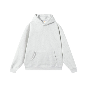Men's <b>Hoodies</b> & Sweatshirts Custom High Quality Blank Pure Color Drop Shoulder Puff Printing Wholesale Streetwear <b>Plain</b> <b>Hoodies</b> - Product Image 5