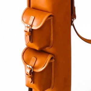 Wholesale Handmade Real Leather Vintage Style Brown <b>Golf</b> Bags With 2 <b>Golf</b> Ball Pocket 9 Stick Holder And Strap Stand <b>Golf</b> Bags - Product Image 6
