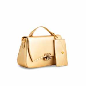 P36140กระเป๋าสะพายผู้หญิงสีทองทางการ - Product Image 2