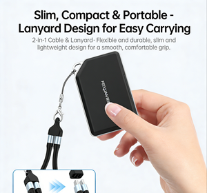 Lecteur de cartes tout-en-un ultra-rapide FEIXUAN 10 Gbit/s CF/SD/TF, lecture simultanée de deux cartes + étui de stockage pour 8 cartes, type C - Product Image 3