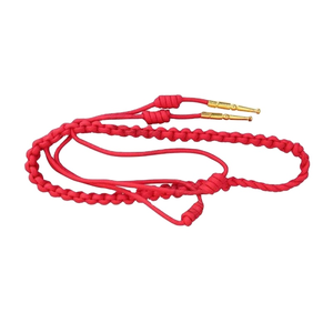 Aiguillette Cérémoniale Rouge Personnalisée 2026 avec Embouts Dorés – Meilleure Vente - Product Image 2