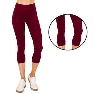 Leggings Capri de Yoga pour Femmes, Taille Haute, Personnalisables par Sublimation, Qualité Premium, OEM/ODM, Taille Élastique, Vente en Gros Usine - Product Image 4