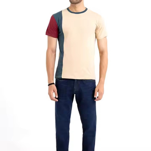 Camisetas de Punto de Algodón Casuales para Hombre, Suaves, Transpirables, de Manga Corta, Ecológicas, de Secado Rápido, para Uso en Exteriores de Verano - Product Image 1