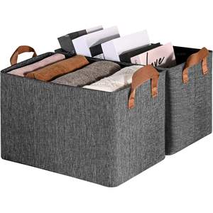 ตะกร้าและถังขยะหรูหราจัดระเบียบผ้าสดใสงานฝีมือจากเวียดนาม - Product Image 1