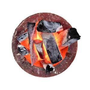 Carbón de Leña de Madera Dura de Proveedor de Fábrica, Núcleo Rojo Natural, Larga Duración, Combustible para Barbacoa, Uso Exterior, 75-85% Carbono Fijo, 5% Humedad - Product Image 3
