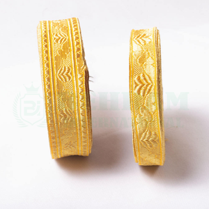Accesorios Personalizados Hechos en Pakistán, Estilo 2026, Adorno de Alambre Trenzado de Mylar Dorado 100% para Vestimentas de Iglesia y Disfraces Elegantes - Product Image 3