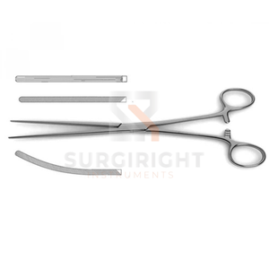 Pinzas Intestinales Doyen Rectas de Acero Inoxidable Alemán, Juego de Instrumentos Manuales con Certificación CE MOL por Blush Surgical - Product Image 4