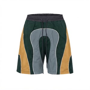 High Quality Best Style Quick Dry Men's Shorts Regular Fit Hot Sale Latest Design <b>Plain</b> Dyed Technics Digital Printing Shorts - Product Image 1